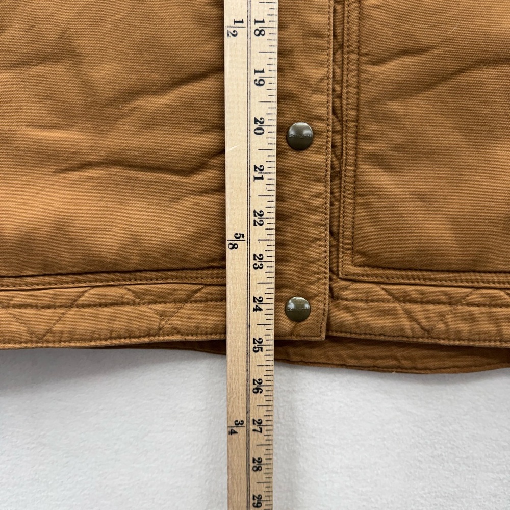 Carhartt Women’s XL Rugged Flex Relaxed Fit Quilted Snap Vest - Picture 7 of 9